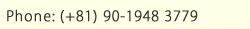 Phone: (+81) 90-1948 3779